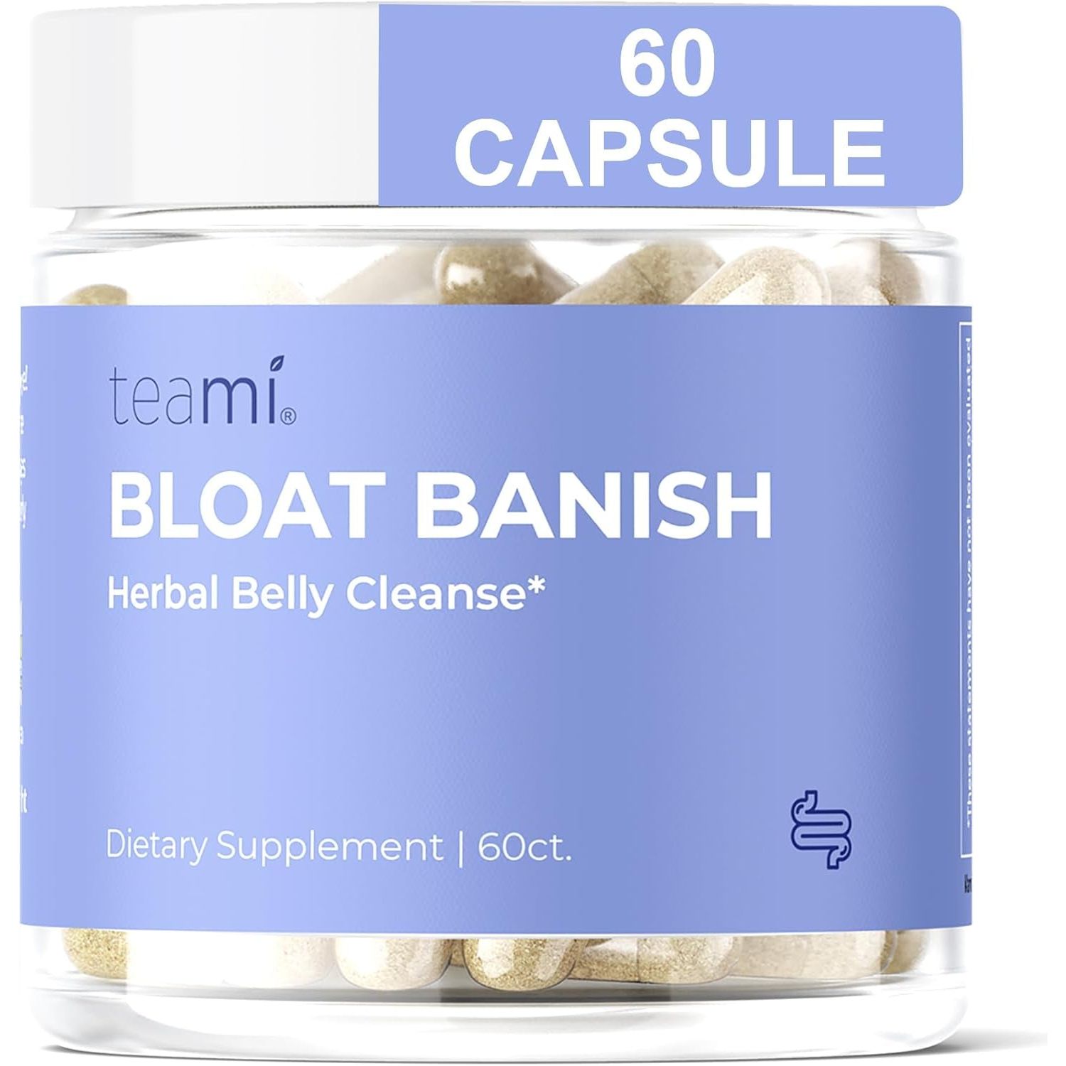 Teami Bloat Banish Fast Gas and Bloating Relief for Women - Debloat Pills to Support Digestion, Ensuring Regularity & Constipation Relief