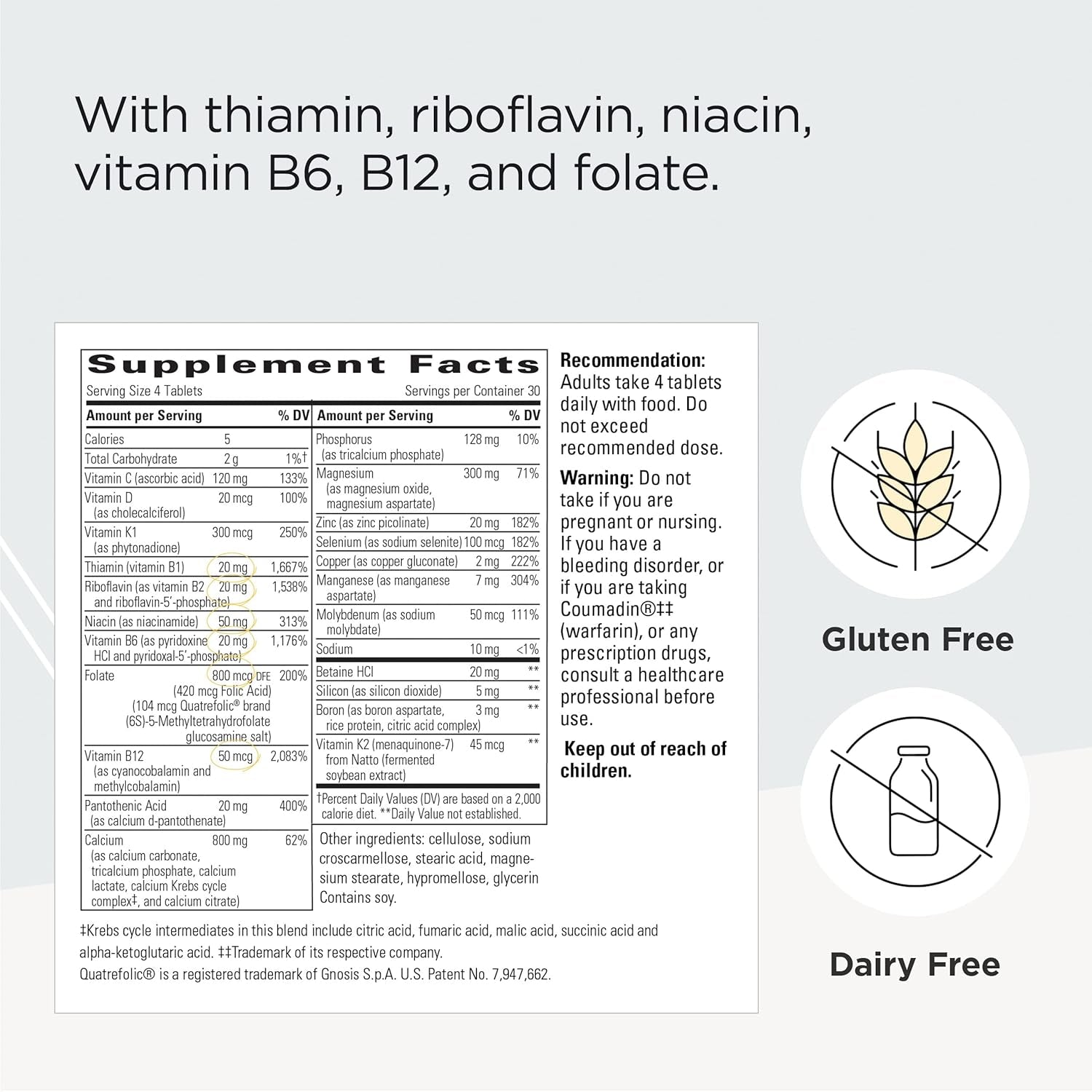 Integrative Therapeutics Osteoprime Ultra - Comprehensive Bone Health Formula to Support Calcium Absorption 120 Tablets