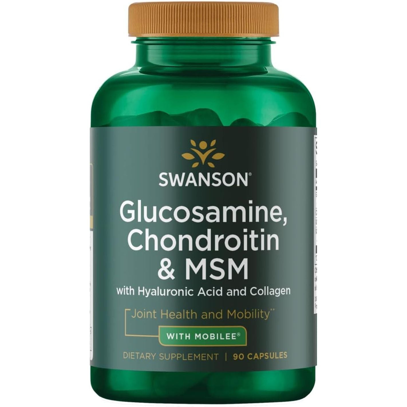 Swanson Glucosamine Chondroitin & Msm with Hyal-Joint 90 Capsules