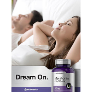 Horbäach Melatonin 40Mg Complex - 360 Fast Dissolve Tablets