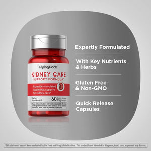 Piping Rock Kidney Support Supplement | 60 Capsules