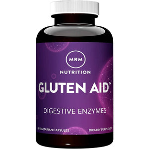 MRM Nutrition Gluten-Aid™ | Digestive Enzymes | Gluten + Dairy Digestion | BIOCORE DPP-IV® | Gluten-Free | 60 Servings
