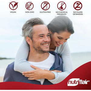 Nutriflair Premium Berberine HCL - Immune System, Healthy Weight Management (1200Mg/120 Capsules)