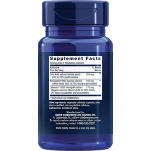 Life Extension Quick Brain Nootropic — Enhanced Brain Performance, Learning and Retention 30 Vegetarian Capsules