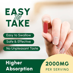 Urolithin A Supplement 2000MG - for Healthy Aging, Antioxidants and Mitochondrial Support - 120 Softgels/Servings