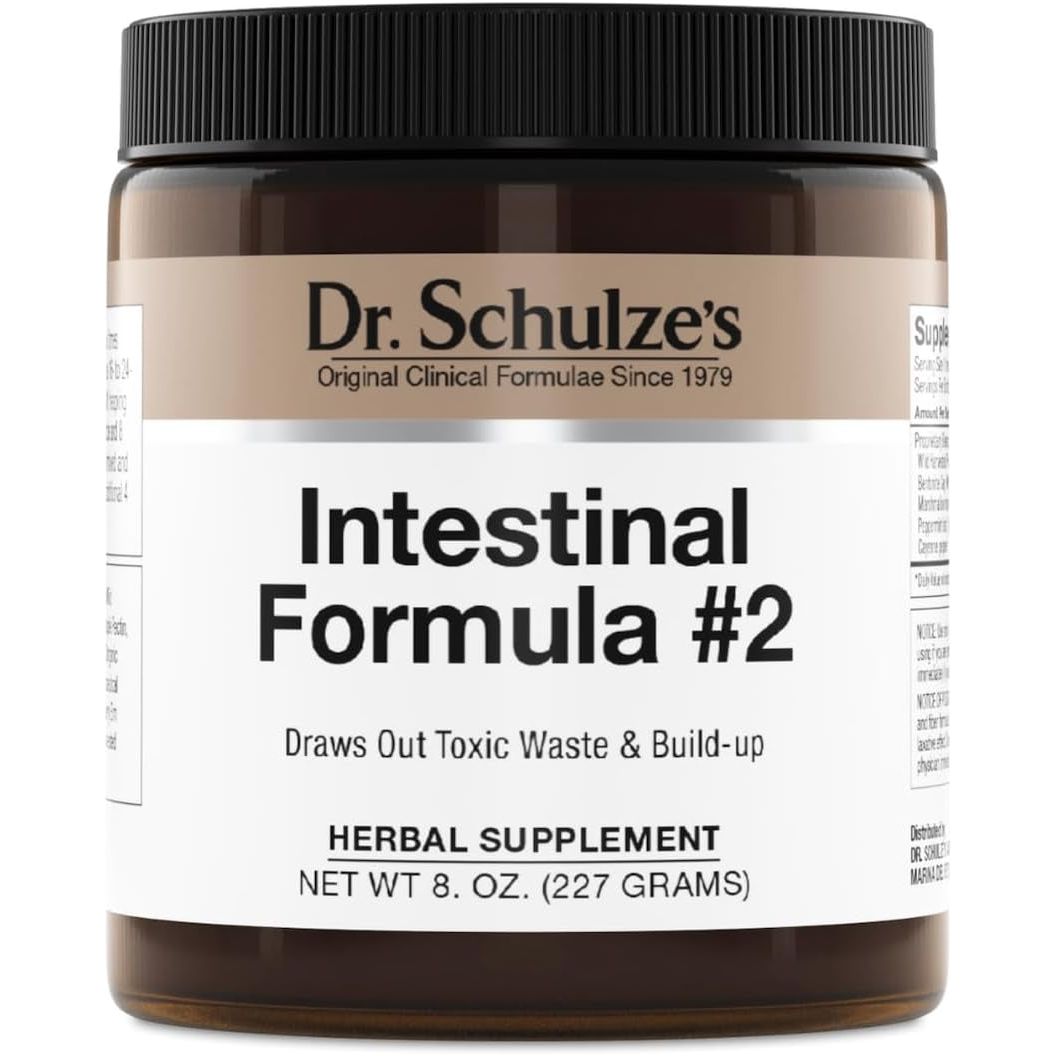 Dr. Schulze'S | Intestinal Formula #2 | Herbal Colon Cleanse Formula | 8 Oz. Jar