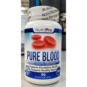 Nutrapro Blood Pressure Supplements – Healthy Heart, Cholesterol Level, Blood Pressure Support 90 Capsules.