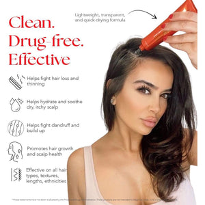 Hairtamin Advanced Hair & Scalp Serum Pack | All-Natural Vegan Biotin Capsules & Serum Sample for Hair, Skin & Nail Growth