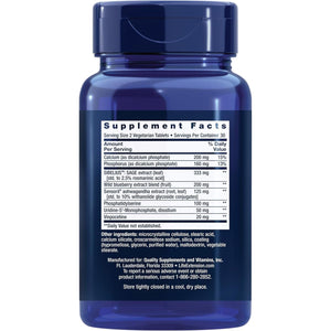 Life Extension Cognitex® for Attention, Focus, Mood & Memory, Gluten-Free, Non-Gmo, Vegetarian, 60 Tablets