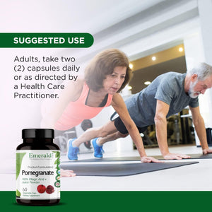 Emerald Labs Pomegranate Extract for Immune Response & Heart Support (30-Day Supply)