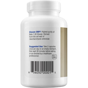 Immune Support Supplement with 100Mg of Highly Purified Beta Glucan per Capsule