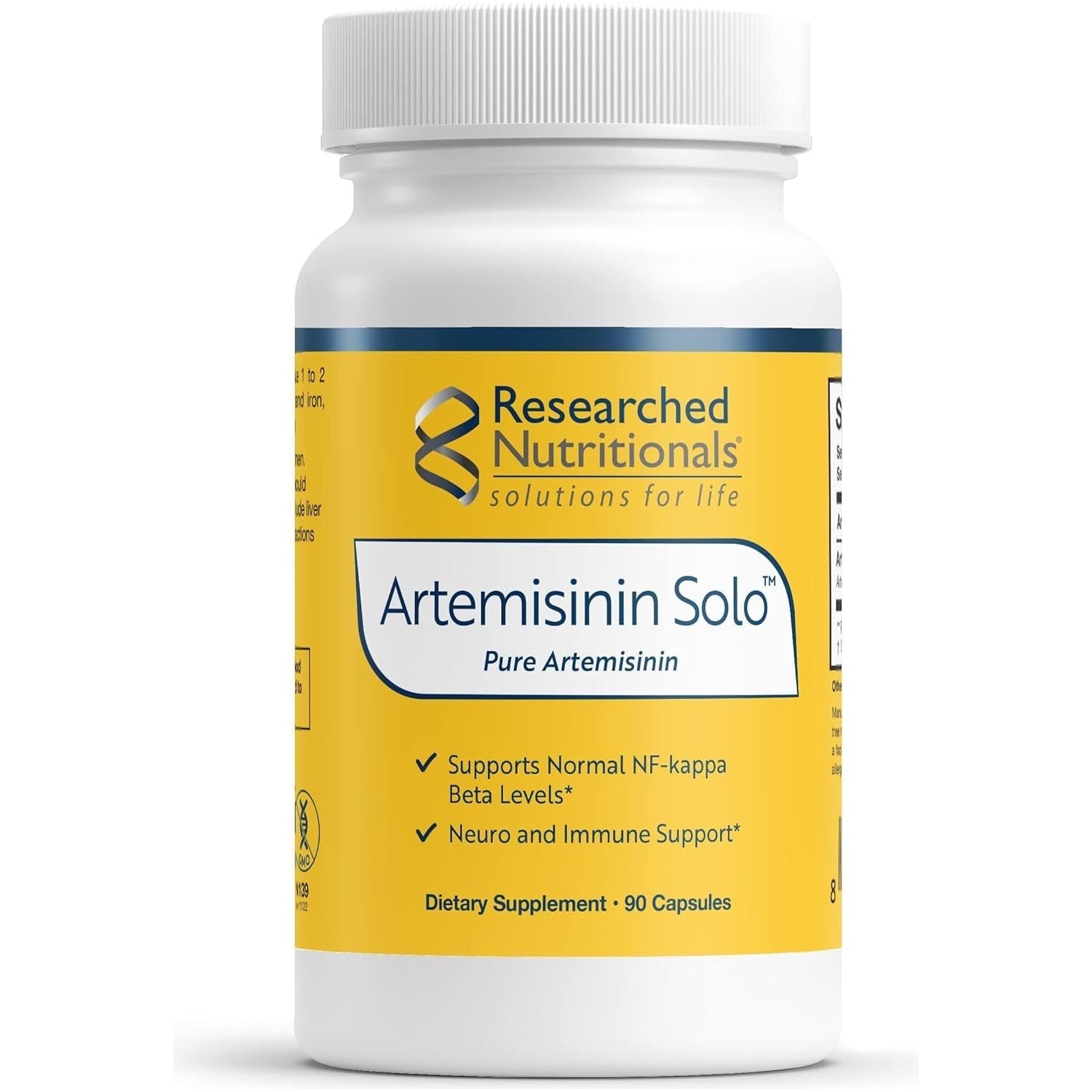 Researched Nutritionals Artemisinin Solo for Immune Support Supplement 250Mg (90 Capsules)