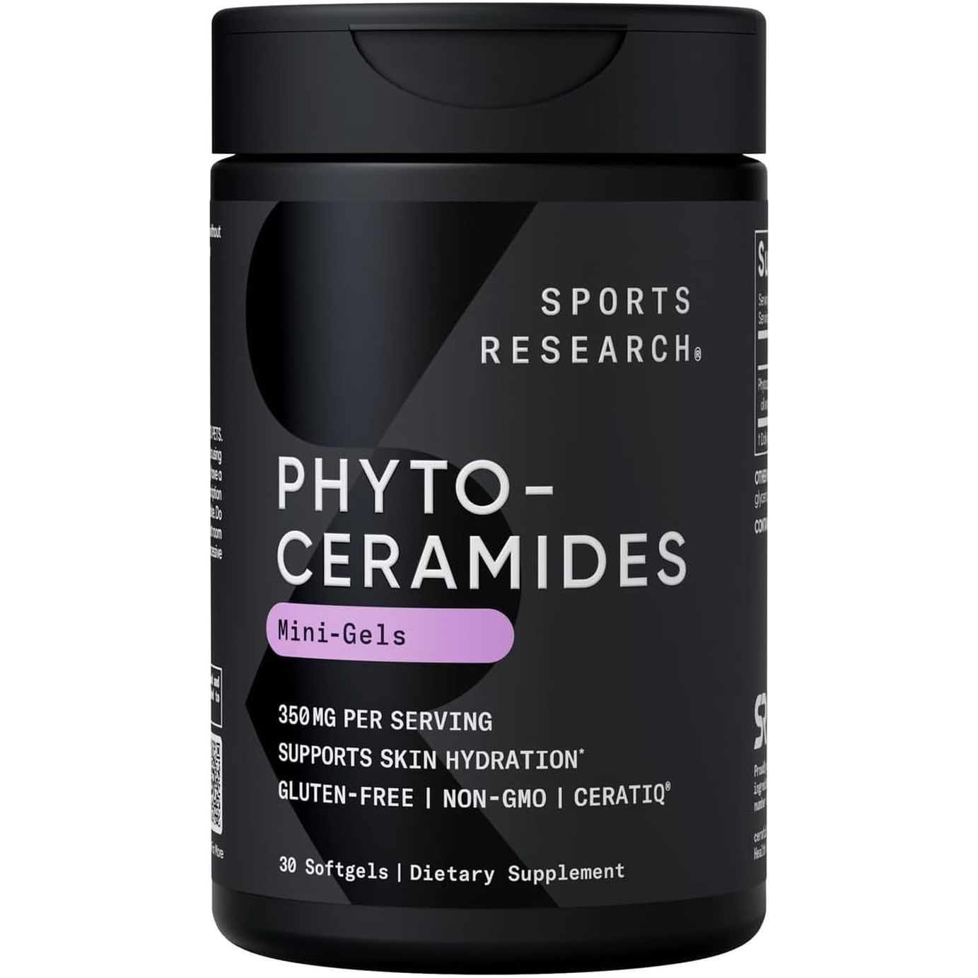 Phytoceramides 350Mg per Softgel - Plant Derived Ceramides for Healthy Skin and Hydration - 30 Liquid Softgels