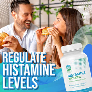 Premium Histamine Block Supplement - Supports Breakdown of Histamine for Food-Derived Intolerance - 30 Ct