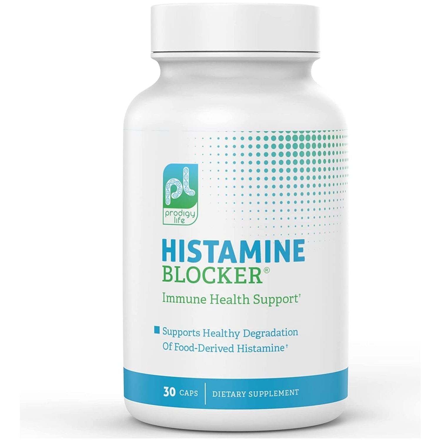 Premium Histamine Block Supplement - Supports Breakdown of Histamine for Food-Derived Intolerance - 30 Ct
