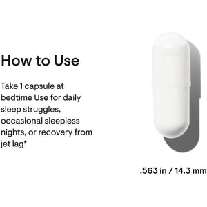 THORNE Melaton-3 3Mg Melatonin - Supports Circadian Rhythms Restful Sleep 60 Capsules