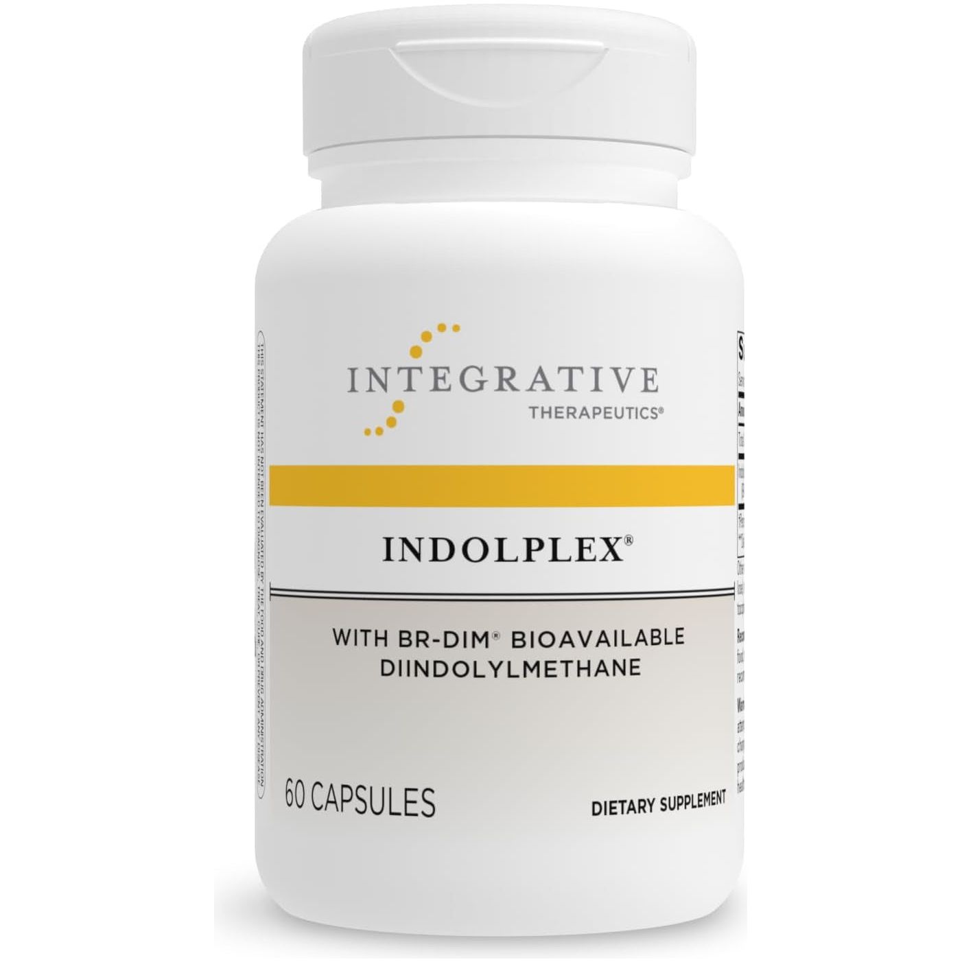 Integrative Therapeutics Indolplex - Bioavailable DIM Supplement - Supports Healthy Estrogen Balance - 60 Capsules