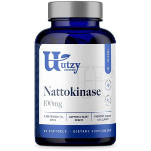 Nattokinase | 2000 FU from Japanese Natto | for Cardiovascular and Circulatory Support | 120 Softgel