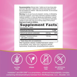 Nature'S Way Estrobalance, Absorbable BR-DIM, Supports Healthy Estrogen Metabolism* 60 Tablets