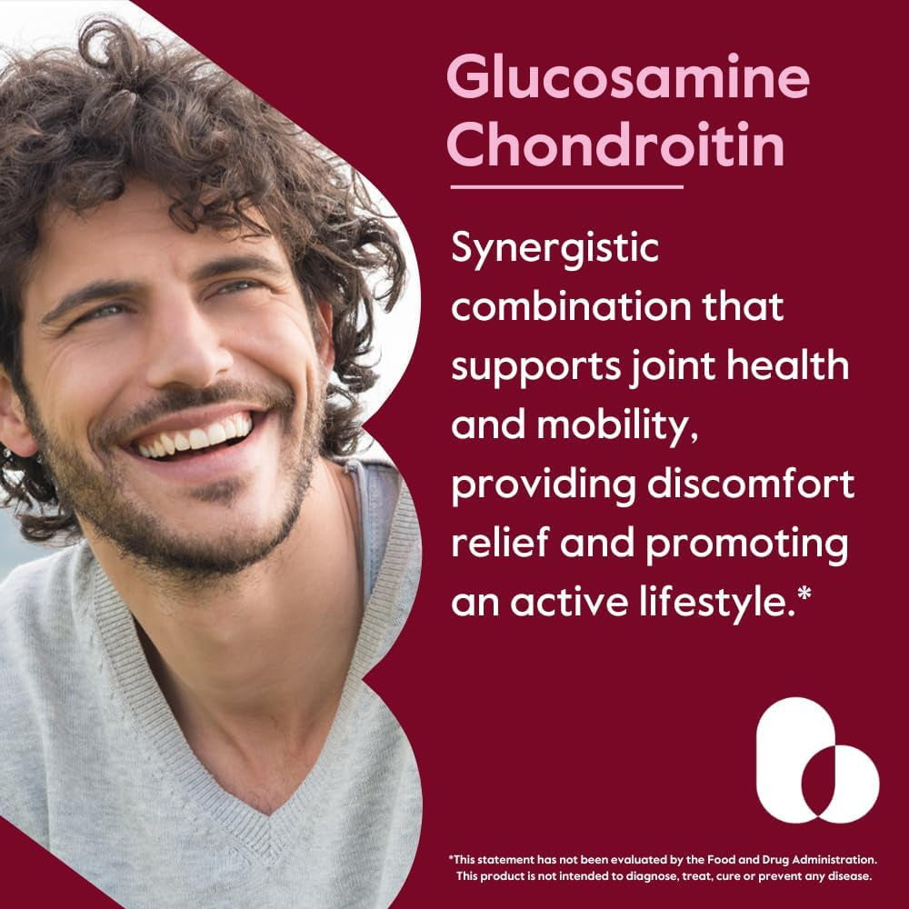BESTVITE Glucosamine & Chondroitin Sulfate 750/600 Triple Strength (250 Tablets) - Joint Support