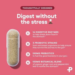 Physician'S CHOICE Digestive Enzymes - Probiotics for Digestive Health & Gut Health - 60 Count