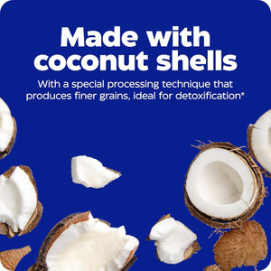 Enzymedica, Activated Charcoal, Reduces Occasional Gas, Bloating & Indigestion, Supports Natural Detox, 60 Count