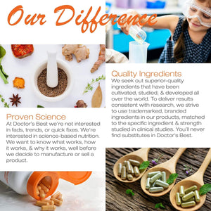 Doctor'S Best Curcumin Phytosome with Meriva, Joint Support, 500 Mg 180 Veggie Caps