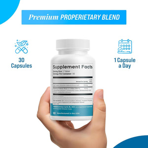 Oral Health Probiotic – 4-Strain Formula for Healthy Gums, Teeth & Fresh Breath – 30 Chewable Tablets