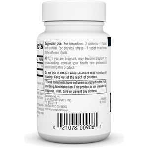 Source Naturals Bromelain 500Mg Proteolytic Enzyme Supplement - 60 Tablets