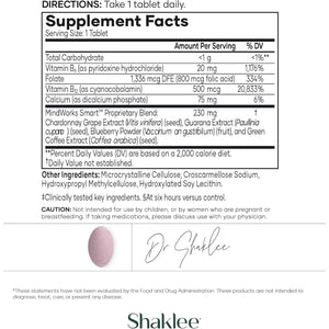 Shaklee Mindworks® - Brain Health Supplement for Brain Sharpness & Focus 30 Tablets