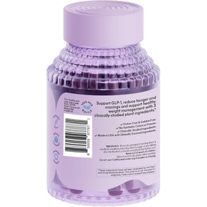 Lemme GLP-1 Daily, Reduce Hunger & Cravings, Boost GLP-1 Production (60 Capsules)