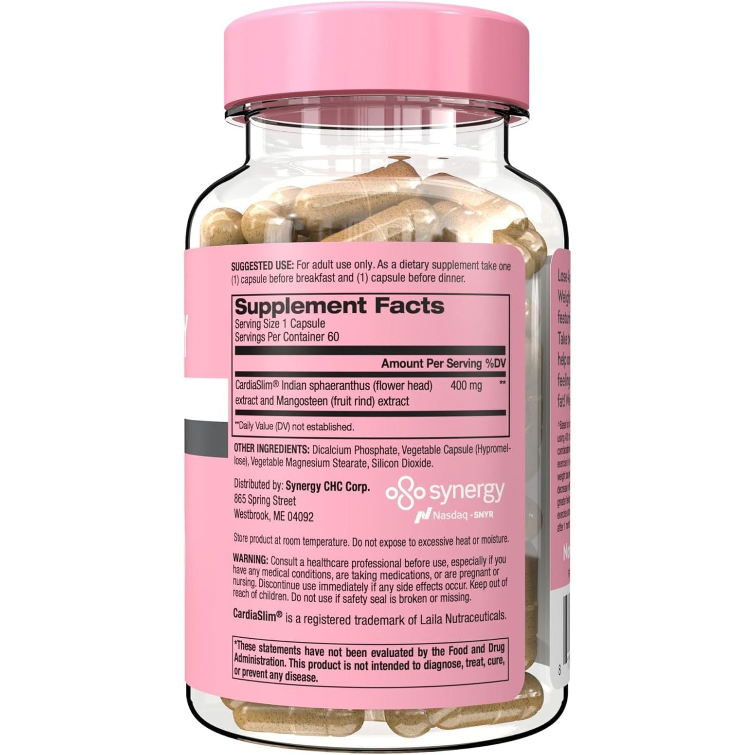 Flat Tummy Weight Loss Accelerator – Clinically Proven Fat Burner & Appetite Suppressant 60 Capsules