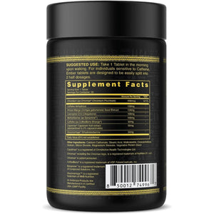 Ambrosia Ember™ Thermogenic Fat Burner & Appetite Support Supplement Pills