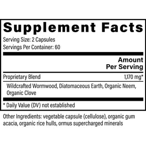 Global Healing Paratrex - 120 Capsules