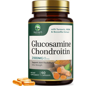 Glucosamine Chondroitin Supplements MSM Complex - 60 Capsules