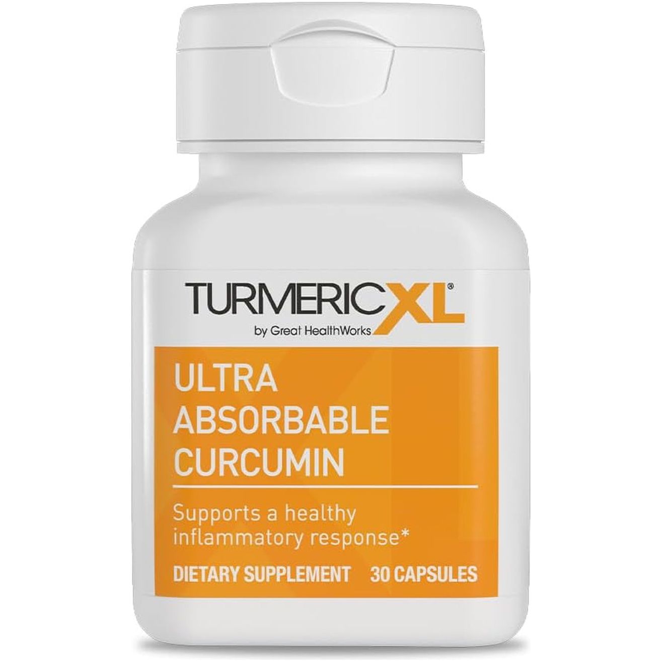 Turmericxl Natural Joint Support & Healthy Inflammatory Response Supplement 30 Veggie Capsules