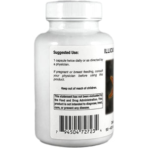 Supreme Nutrition Illicium, 90 Pure Star Anise Vegetarian Capsules