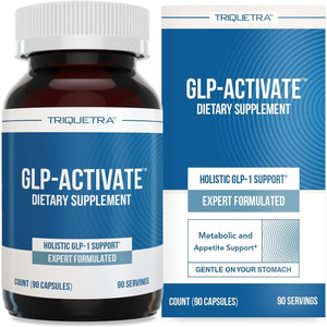 Triquetra Health Glp-Activate | Hunger & Metabolism Support - Support GLP1 Naturally 90 Servings