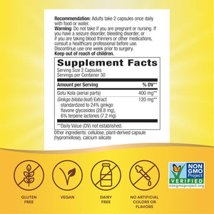 Nature'S Way Ginkgold, Supports Memory and Concentration*, 60 Capsules