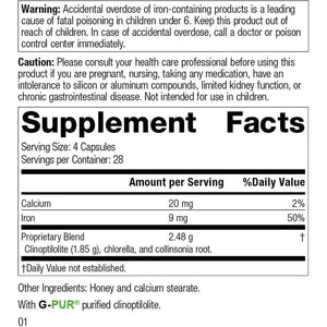 Standard Process Inc. GI Adsorb for Gastrointestinal Health and Elimination 112 Capsules
