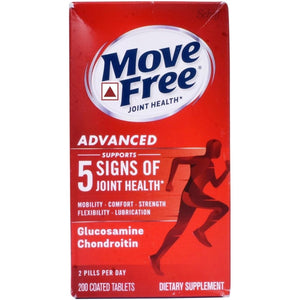 Move Free Advanced, 170 Tablets - Joint Health Supplement with Glucosamine and Chondroitin