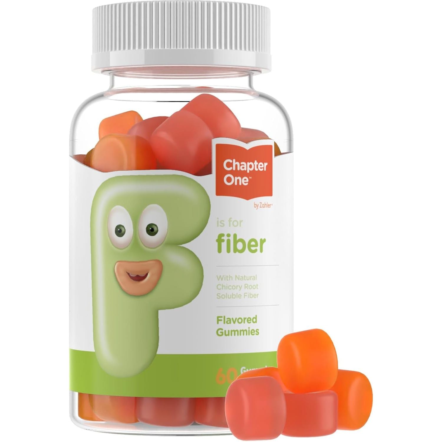 Zahler - Fiber Gummies for Adults & Kids - Digestion Support, Healthy Regularity & Overall Health (60 Count)
