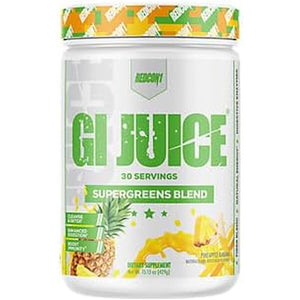 REDCON1 GI Juice - Sugar Free Greens Blend + Digestive Enzymes for Gut Health (30 Servings)