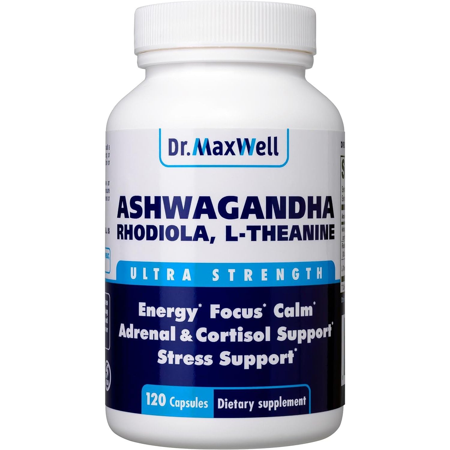Cortisol Manager Supplement, Supports Relaxation, Mood & Sleep in Times of Occasional Stress 120 Capsules