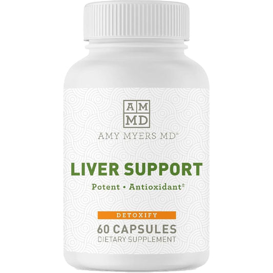 Amy Myers MD Liver Support - Features a Powerful Blend of Ingredients That Help Clean & Optimize Liver Function 60 Capsule
