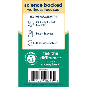 Renew Life Digestive Duo Probiotic and Enzymes Vegetarian Capsules To Promote Digestive Health - 30 Count