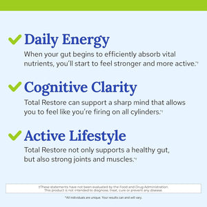 Gundry MD Total Restore Gut Lining Support, Digestive Supplement for Gastrointestinal Wellness 90 Capsules