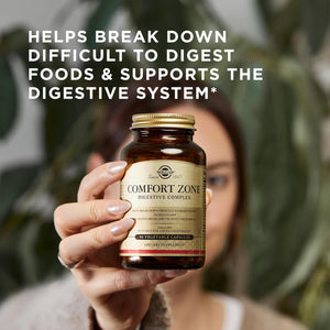 Solgar Comfort Zone Digestive Complex - Enzymes to Support the Body’S Natural Digestive Process 90 Servings
