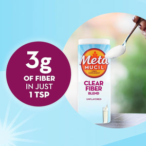 Metamucil Fiber Supplement for Daily Digestive Health, 75 Teaspoons