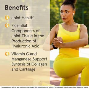 Jarrow Formulas Glucosamine + Chondroitin - 240 Capsules - Dietary Supplement for Joint Health